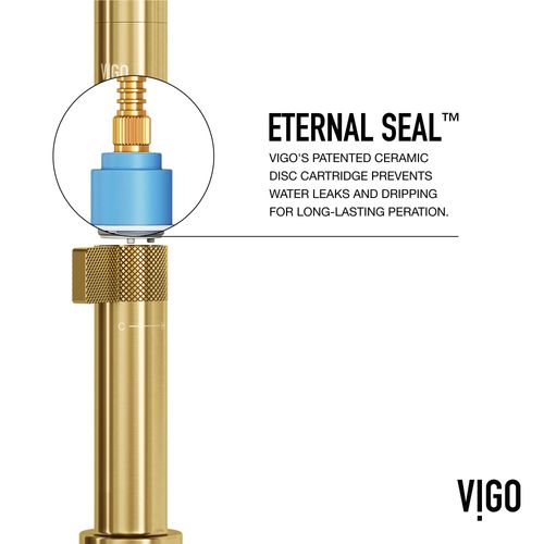 Main product image of Jewel Bar Kitchen Faucet (Matte Brushed Gold), VG02053MG