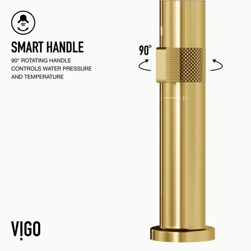 Main product image of Jewel Bar Kitchen Faucet (Matte Brushed Gold), VG02053MG