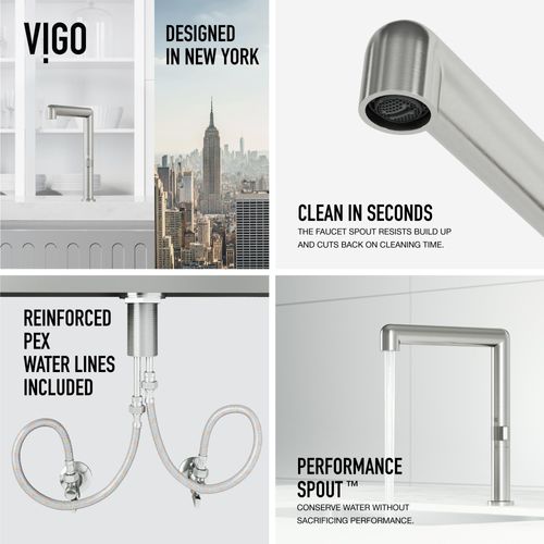 Main product image of Jewel Bar Kitchen Faucet (Stainless Steel), VG02053ST