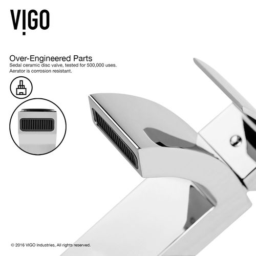 Main product image of Duris Single Handle Bathroom Vessel Faucet (Chrome), VG03007CH