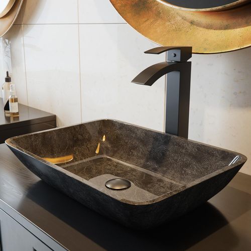 Main product image of Duris Single Handle Bathroom Vessel Faucet (Matte Black), VG03007MB