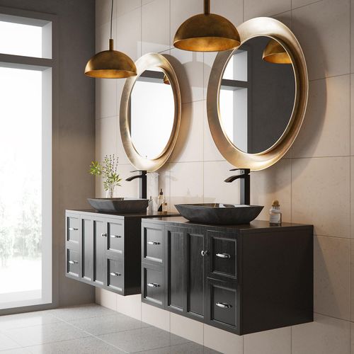Main product image of Duris Single Handle Bathroom Vessel Faucet (Matte Black), VG03007MB
