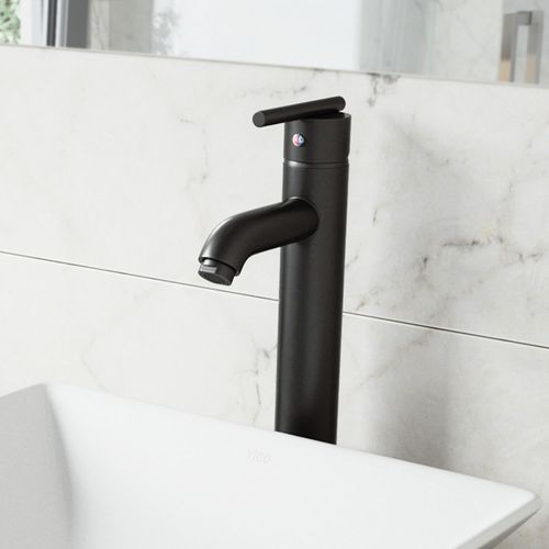 Main product image of Seville Single Handle Bathroom Vessel Faucet (Matte Black), VG03009MB
