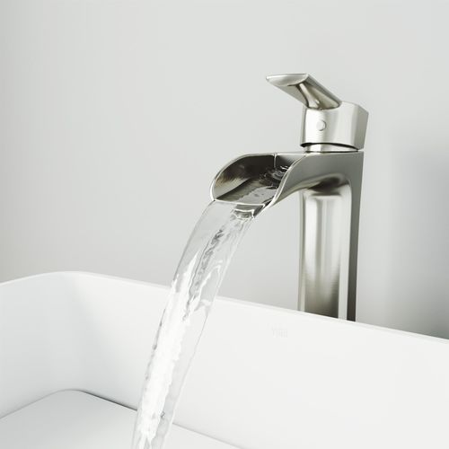 Main product image of Niko Single Handle Bathroom Vessel Faucet (Brushed Nickel), VG03024BN