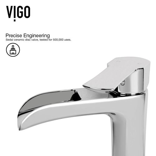 Main product image of Niko Single Handle Bathroom Vessel Faucet (Chrome), VG03024CH