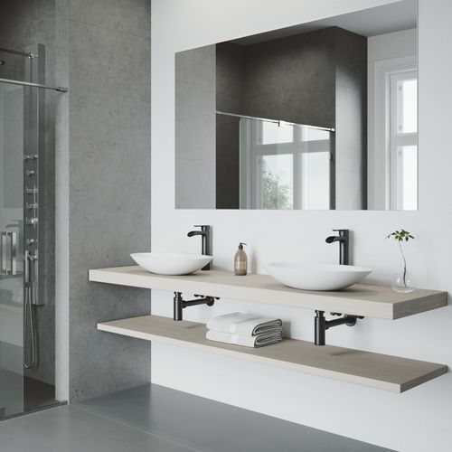 Main product image of Niko Single Handle Bathroom Vessel Faucet (Matte Black), VG03024MB