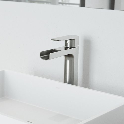 Main product image of Amada Single Handle Bathroom Vessel Faucet (Brushed Nickel), VG03026BN