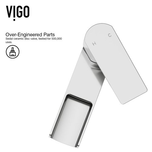 Main product image of Amada Single Handle Bathroom Vessel Faucet (Chrome), VG03026CH