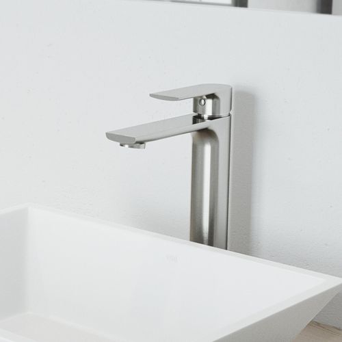 Main product image of Norfolk Single Handle Bathroom Vessel Faucet (Brushed Nickel), VG03027BN