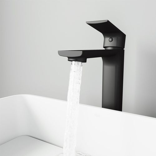 Main product image of Norfolk Single Handle Bathroom Vessel Faucet (Matte Black), VG03027MB