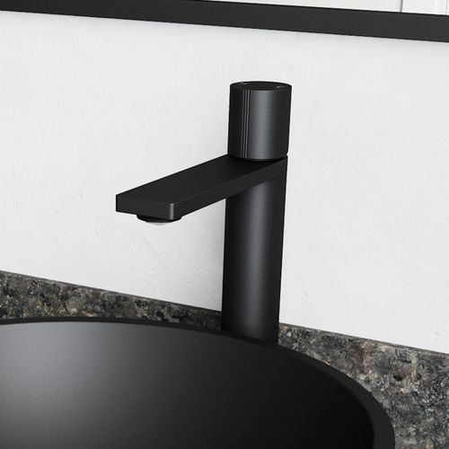 Main product image of Gotham Single Handle Bathroom Vessel Faucet (Matte Black), VG03029MB