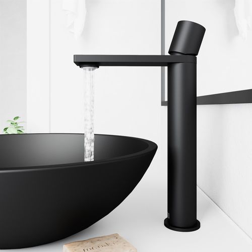 Main product image of Gotham Single Handle Bathroom Vessel Faucet (Matte Black), VG03029MB
