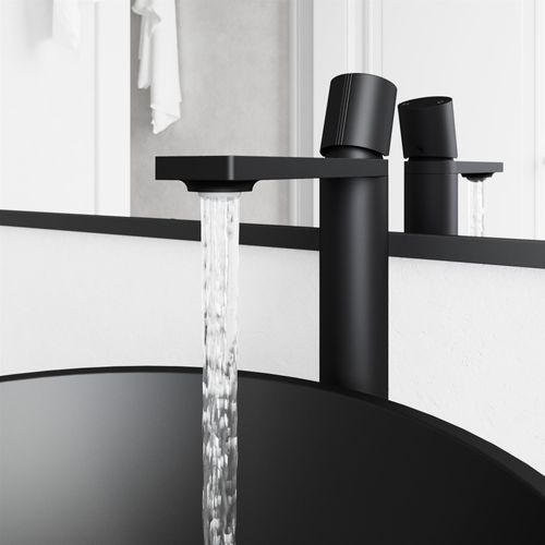 Main product image of Gotham Single Handle Bathroom Vessel Faucet (Matte Black), VG03029MB
