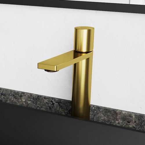 Main product image of Gotham Single Handle Bathroom Vessel Faucet (Matte Brushed Gold), VG03029MG