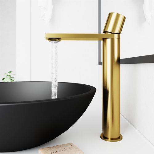 Main product image of Gotham Single Handle Bathroom Vessel Faucet (Matte Brushed Gold), VG03029MG