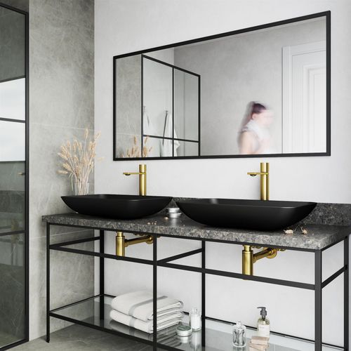 Main product image of Gotham Single Handle Bathroom Vessel Faucet (Matte Brushed Gold), VG03029MG