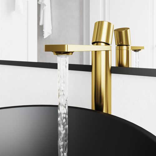 Main product image of Gotham Single Handle Bathroom Vessel Faucet (Matte Brushed Gold), VG03029MG