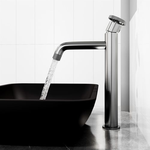 Main product image of Cass Single Handle Bathroom Vessel Faucet (Brushed Nickel), VG03030BN