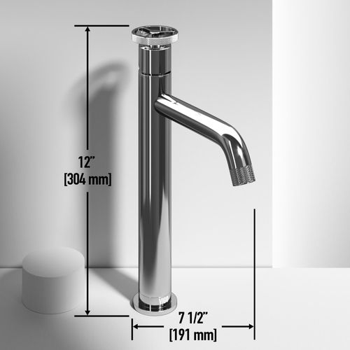 Main product image of Cass Single Handle Bathroom Vessel Faucet (Chrome), VG03030CH