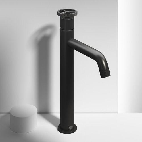 Main product image of Cass Single Handle Bathroom Vessel Faucet (Matte Black), VG03030MB