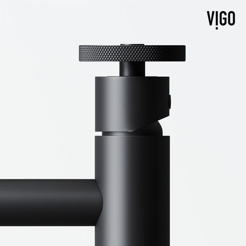 Main product image of Cass Single Handle Bathroom Vessel Faucet (Matte Black), VG03030MB