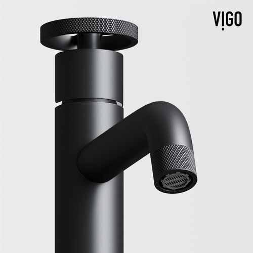 Main product image of Cass Single Handle Bathroom Vessel Faucet (Matte Black), VG03030MB