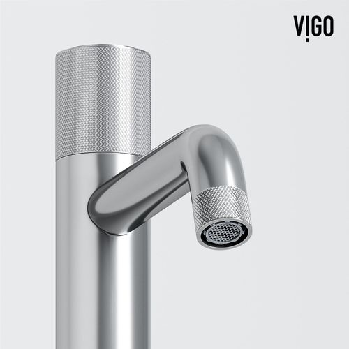 Main product image of Apollo 12" Button Operated Bathroom Faucet (Chrome), VG03031CH