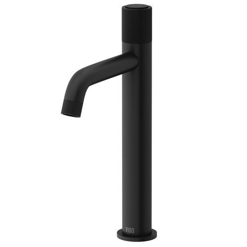 Main product image of Apollo Button Operated Bathroom Vessel Faucet (Matte Black), VG03031MB