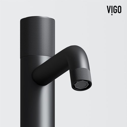 Main product image of Apollo Button Operated Bathroom Vessel Faucet (Matte Black), VG03031MB