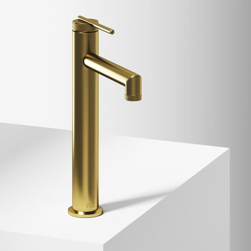 Main product image of Sterling Single Handle Bathroom Vessel Faucet (Matte Brushed Gold), VG03032MG