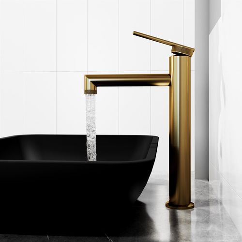 Main product image of Sterling Single Handle Bathroom Vessel Faucet (Matte Brushed Gold), VG03032MG