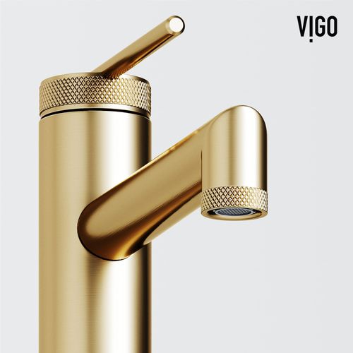 Main product image of Sterling Single Handle Bathroom Vessel Faucet (Matte Brushed Gold), VG03032MG