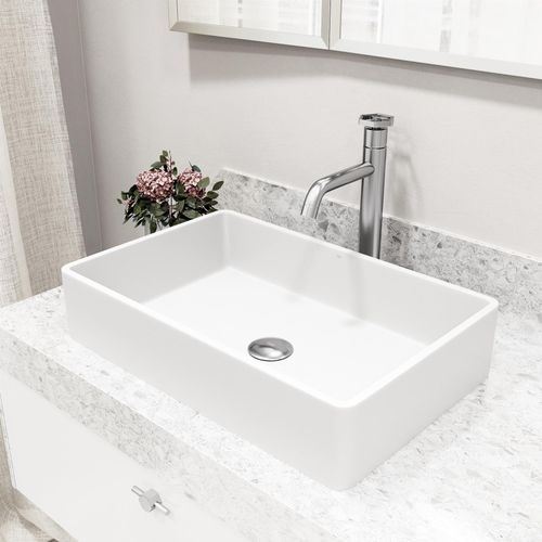 Main product image of Ruxton Single Handle Bathroom Vessel Faucet (Brushed Nickel), VG03033BN
