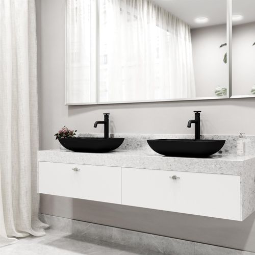Main product image of Ruxton Single Handle Bathroom Vessel Faucet (Matte Black), VG03033MB