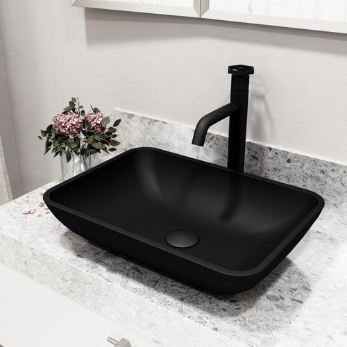 Main product image of Ruxton Single Handle Bathroom Vessel Faucet (Matte Black), VG03033MB