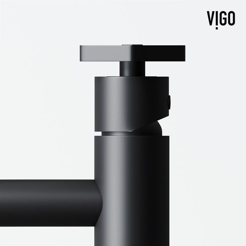 Main product image of Ruxton Single Handle Bathroom Vessel Faucet (Matte Black), VG03033MB