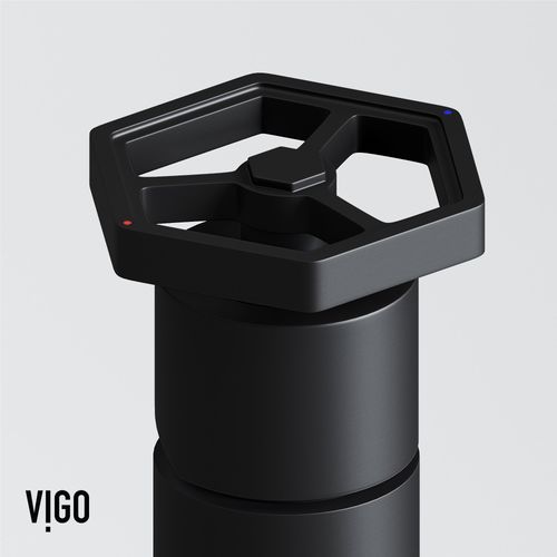 Main product image of Ruxton Single Handle Bathroom Vessel Faucet (Matte Black), VG03033MB