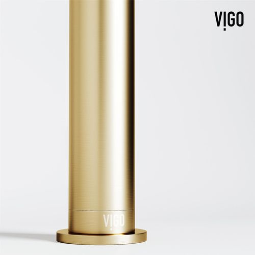 Main product image of Ruxton Single Handle Bathroom Vessel Faucet (Matte Brushed Gold), VG03033MG