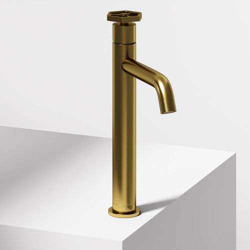 Main product image of Ruxton Single Handle Bathroom Vessel Faucet (Matte Brushed Gold), VG03033MG