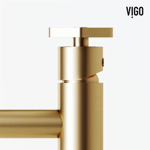 Main product image of Ruxton Single Handle Bathroom Vessel Faucet (Matte Brushed Gold), VG03033MG