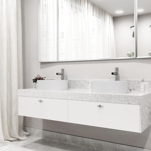Main product image of Ashford Single Handle Bathroom Vessel Faucet (Brushed Nickel), VG03034BN