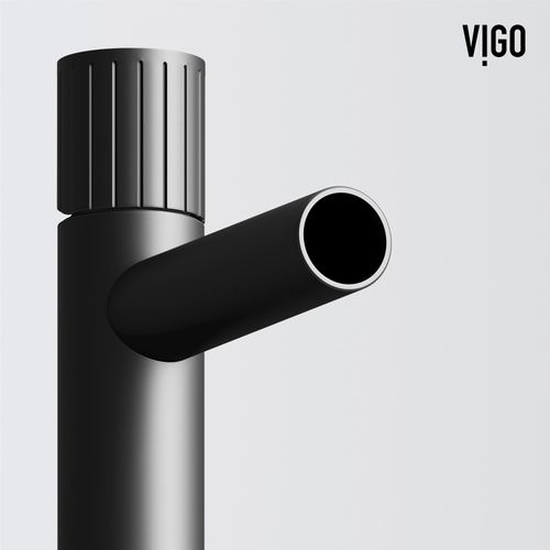Main product image of Ashford Single Handle Bathroom Vessel Faucet (Matte Black), VG03034MB