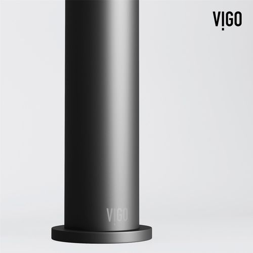 Main product image of Ashford Single Handle Bathroom Vessel Faucet (Matte Black), VG03034MB