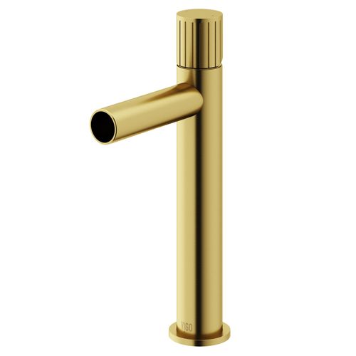 Main product image of Ashford Single Handle Bathroom Vessel Faucet (Matte Brushed Gold), VG03034MG