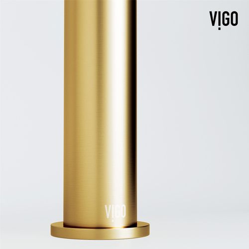 Main product image of Ashford Single Handle Bathroom Vessel Faucet (Matte Brushed Gold), VG03034MG