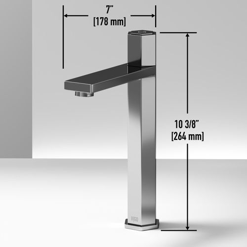 Main product image of Nova Single Handle Bathroom Vessel Faucet (Chrome), VG03035CH