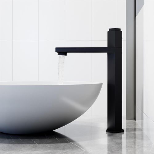 Main product image of Nova Single Handle Bathroom Vessel Faucet (Matte Black), VG03035MB