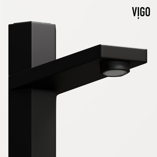 Main product image of Nova Single Handle Bathroom Vessel Faucet (Matte Black), VG03035MB