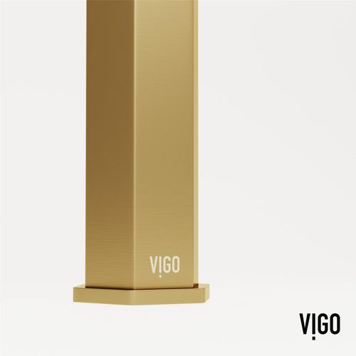 Main product image of Nova Single Handle Bathroom Vessel Faucet (Matte Brushed Gold), VG03035MG