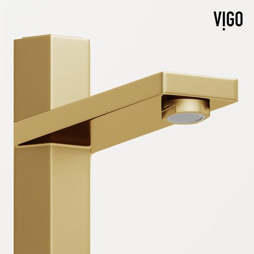 Main product image of Nova Single Handle Bathroom Vessel Faucet (Matte Brushed Gold), VG03035MG